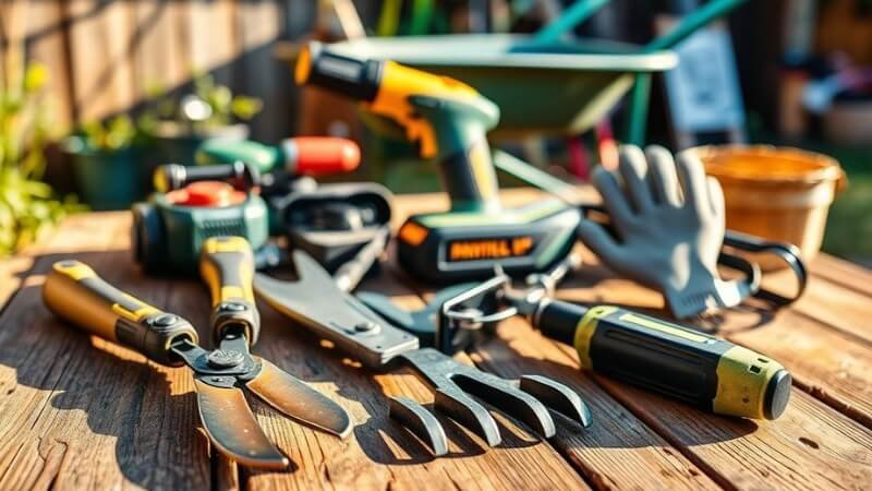 Ferramentas Essenciais para Jardinagem