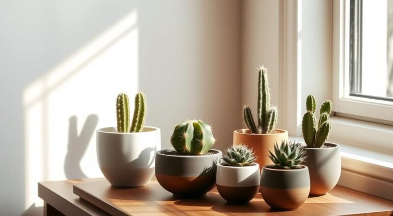 Cuidar de Cactos em casa: A planta ideal para quem tem pouco espaço
